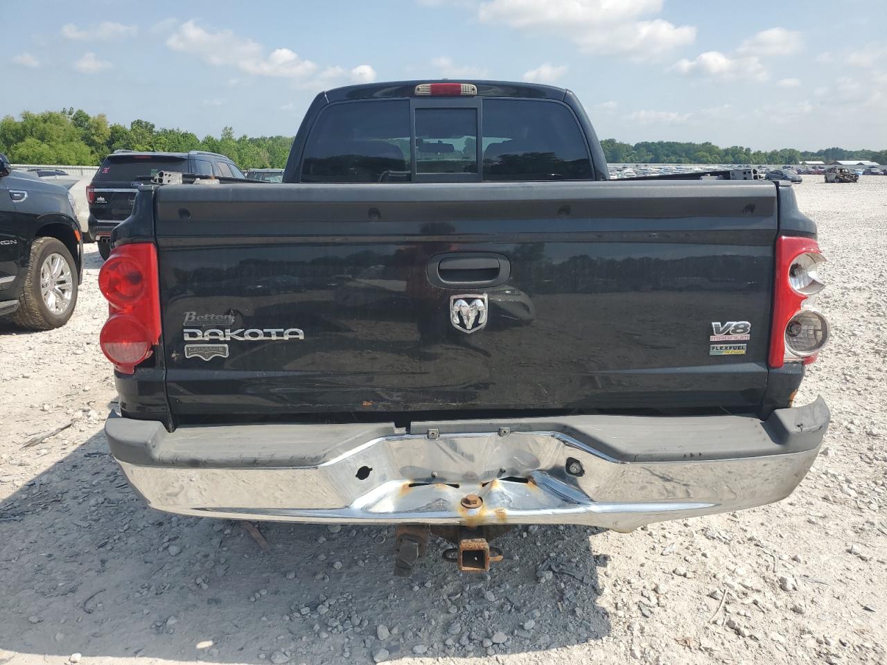 2008 Dodge Dakota Quad Laramie VIN: 1D7HW58N38S602606 Lot: 60968645