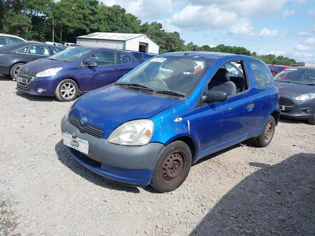 2002 TOYOTA YARIS S  for sale at Copart WOLVERHAMPTON