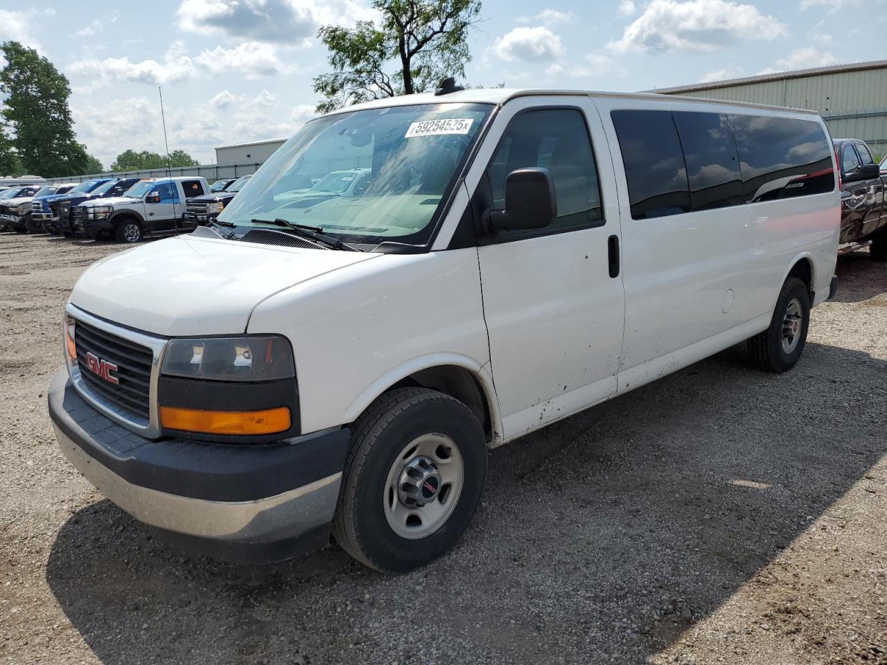 2017 Gmc Savana G3500 Lt de vânzare în Davison, MI - Side