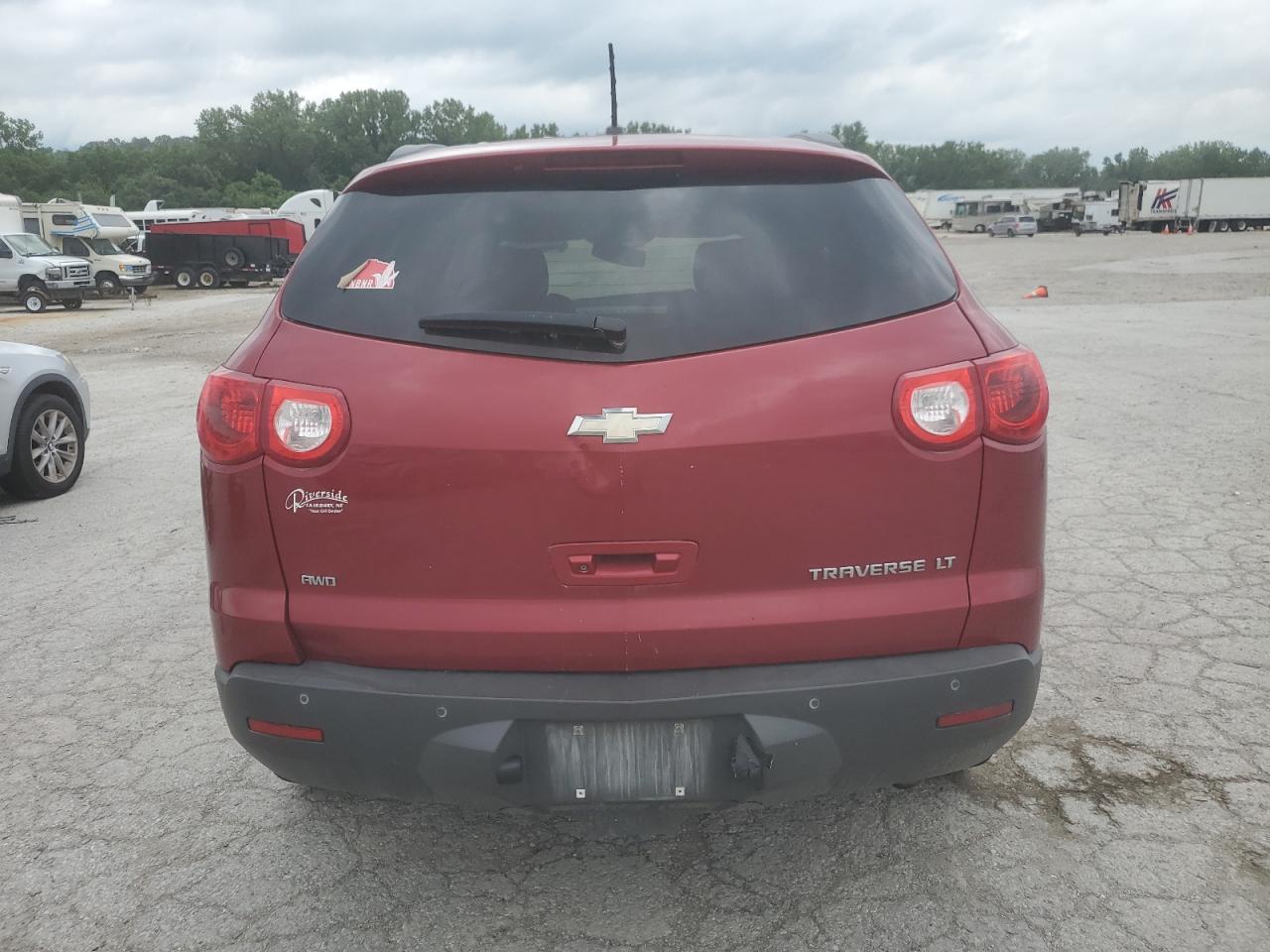 2012 Chevrolet Traverse Lt VIN: 1GNKVJED1CJ188304 Lot: 62942305