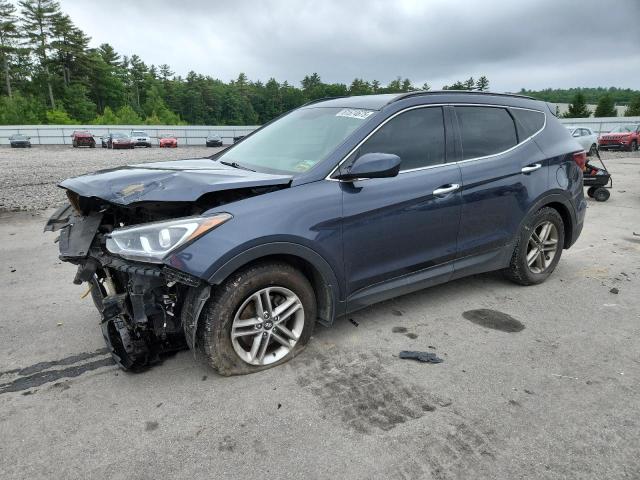  HYUNDAI SANTA FE 2017 Синий
