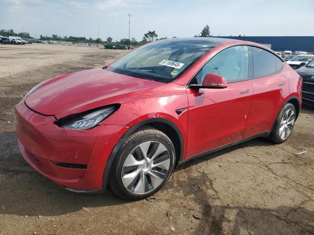  TESLA MODEL Y 2023 Czerwony