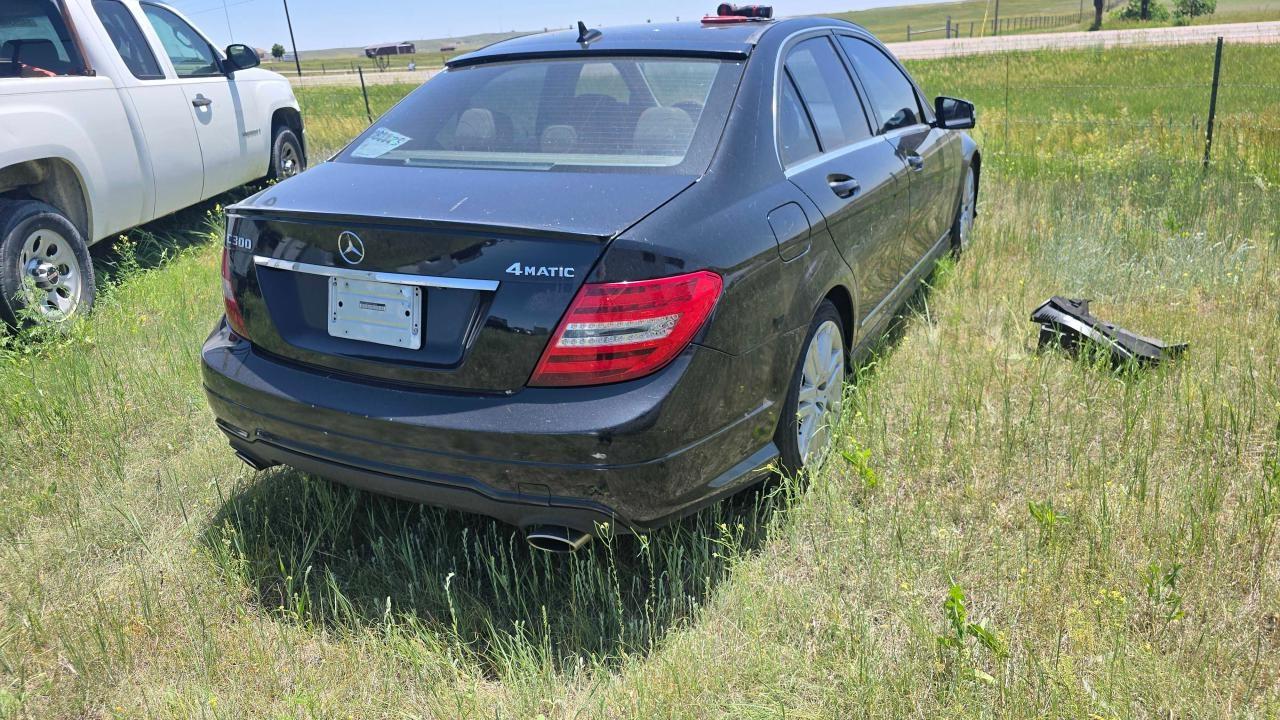 MERCEDES-BENZ C-CLASS 2012 VIN WDDGF8BB3CR193809 zdjęcie 4
