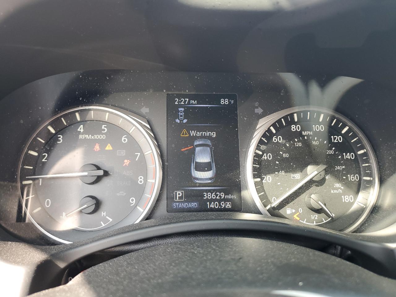 2021 Infiniti Q50 Luxe VIN: JN1EV7BP5MM707123 Lot: 59874785