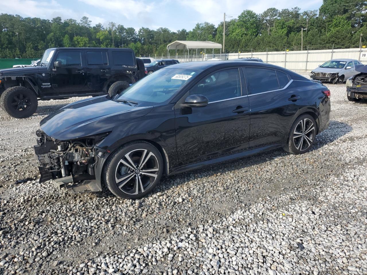 2020 Nissan Sentra Sr for Sale in Ellenwood, GA - Front End
