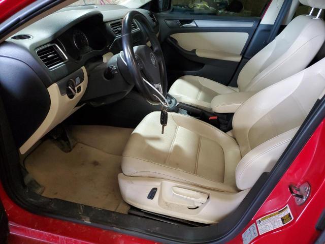  VOLKSWAGEN JETTA 2014 Red