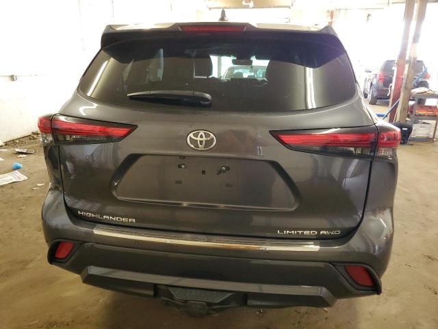  TOYOTA HIGHLANDER 2023 Серый