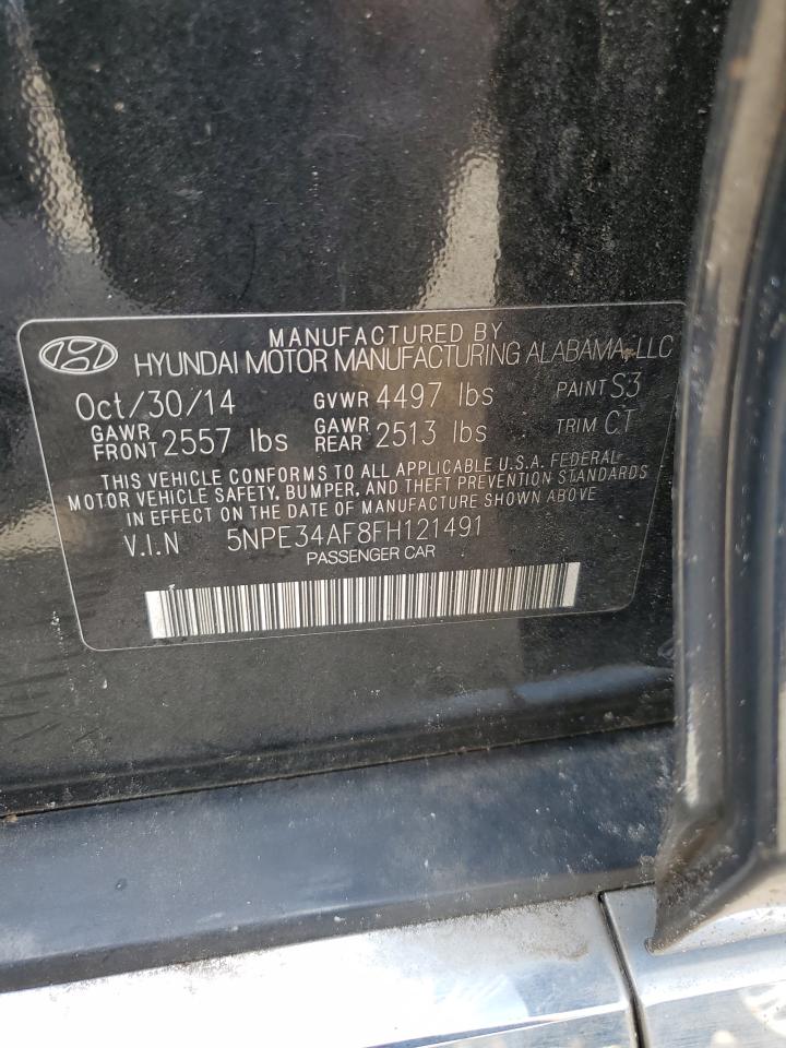 2015 Hyundai Sonata Sport VIN: 5NPE34AF8FH121491 Lot: 62679475