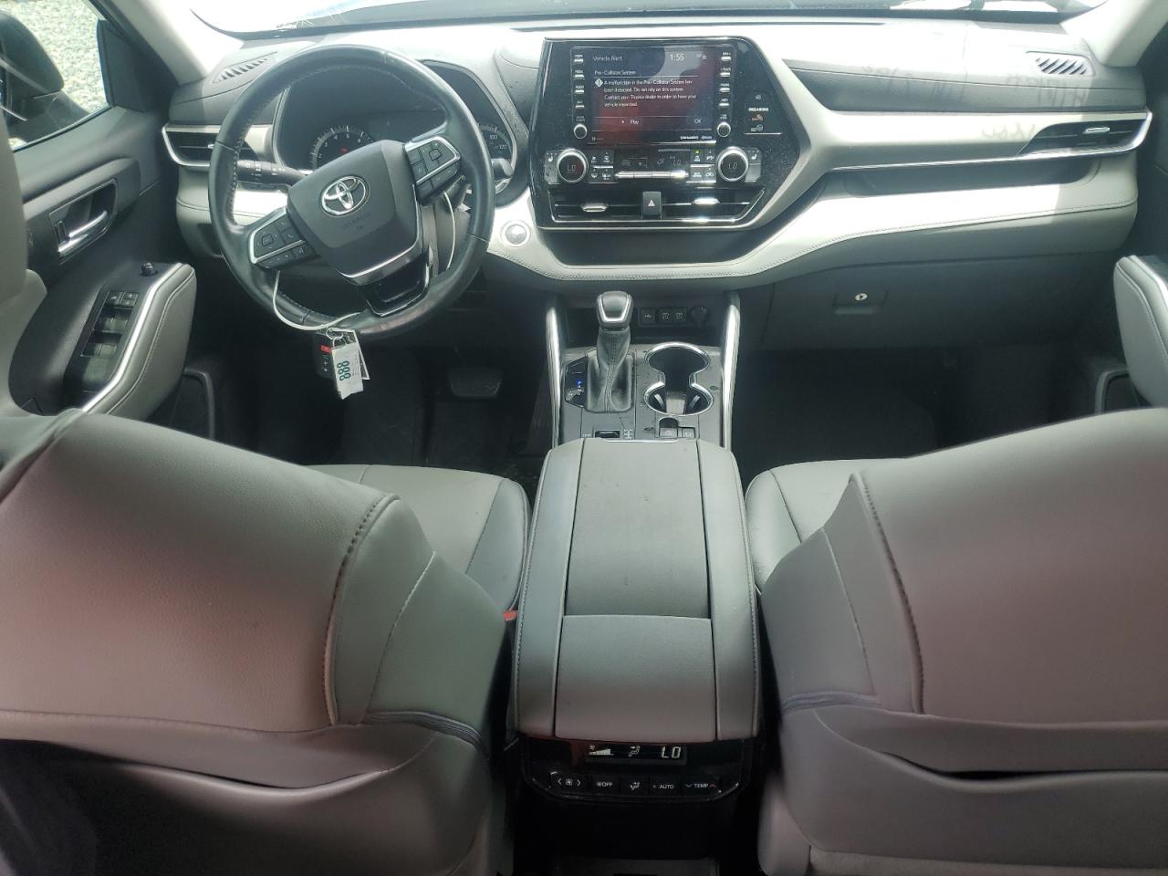 2021 Toyota Highlander Xle VIN: 5TDGZRAH3MS036278 Lot: 59612035