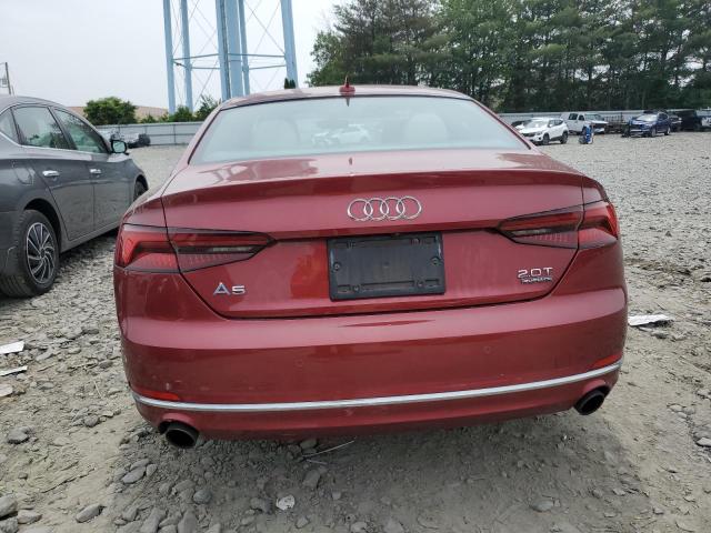  AUDI A5 2018 Maroon