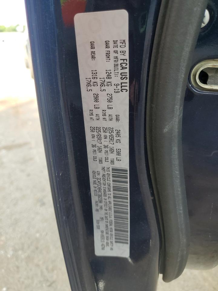 2019 Dodge Journey Se VIN: 3C4PDCAB4KT862390 Lot: 61290555