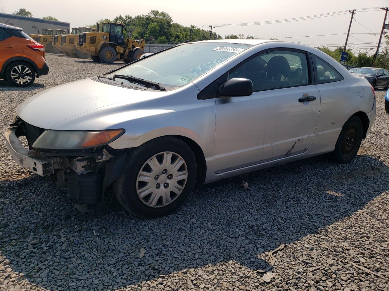2006 Honda Civic Dx იყიდება Hillsborough-ში, NJ - Front End