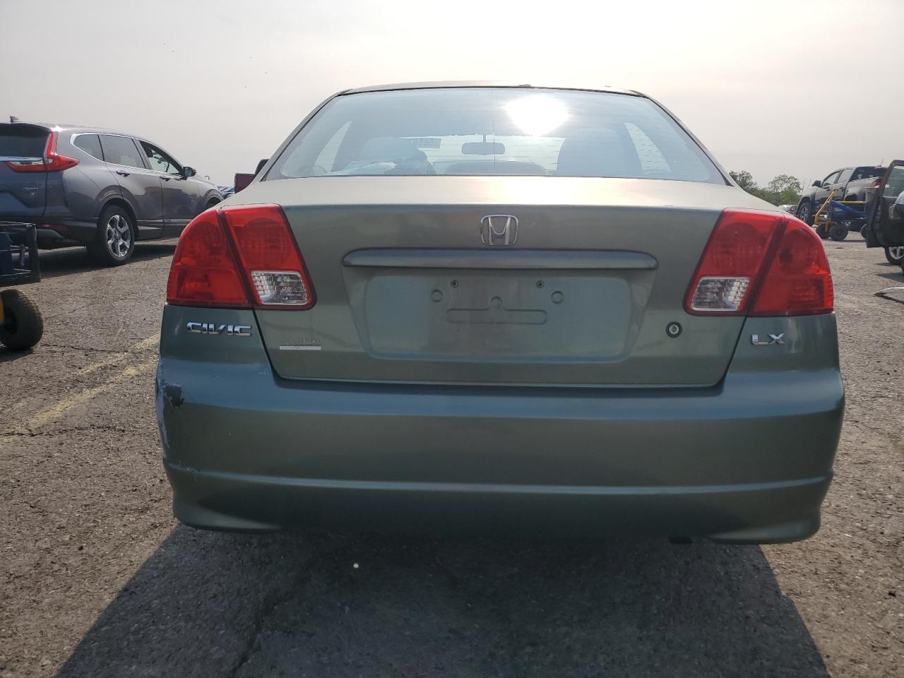 2004 Honda Civic Lx VIN: 2HGES16524H612793 Lot: 58887835
