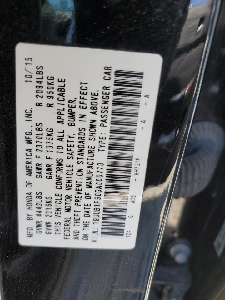 2016 Acura Tlx Tech VIN: 19UUB1F50GA000770 Lot: 63112745