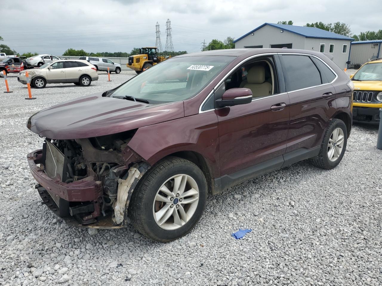 2017 Ford Edge Sel na sprzedaż w Barberton, OH - Front End