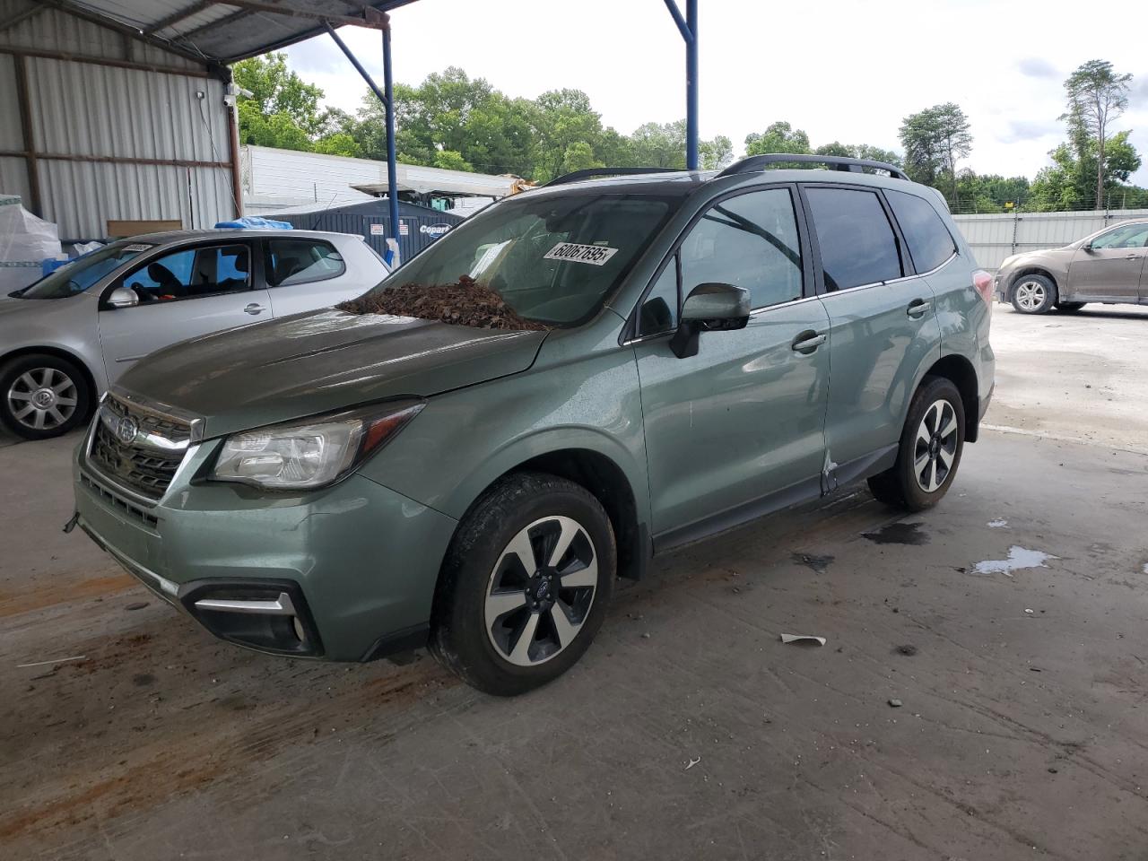 2017 Subaru Forester 2.5I Limited green null gas JF2SJAJC6HH484324 photo #1