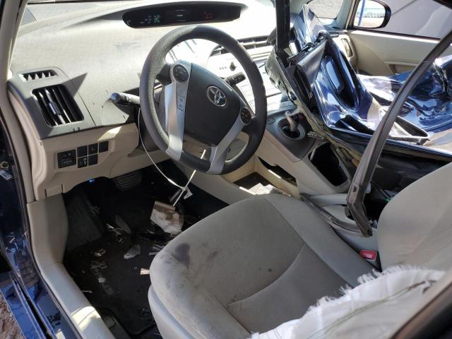  TOYOTA PRIUS 2012 Blue