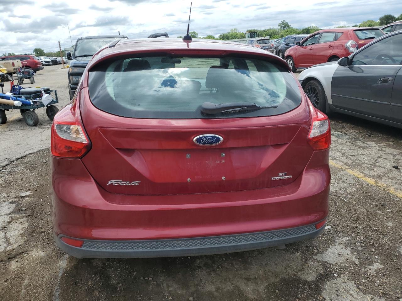 2014 Ford Focus Se VIN: 1FADP3K2XEL460646 Lot: 62687865