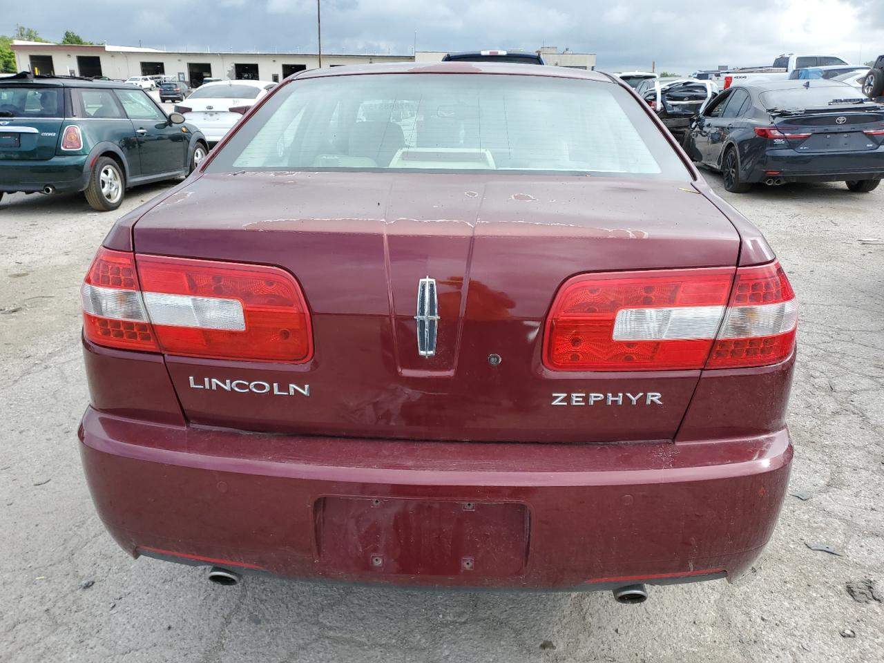 2006 Lincoln Zephyr VIN: 3LNHM26166R652628 Lot: 62865315