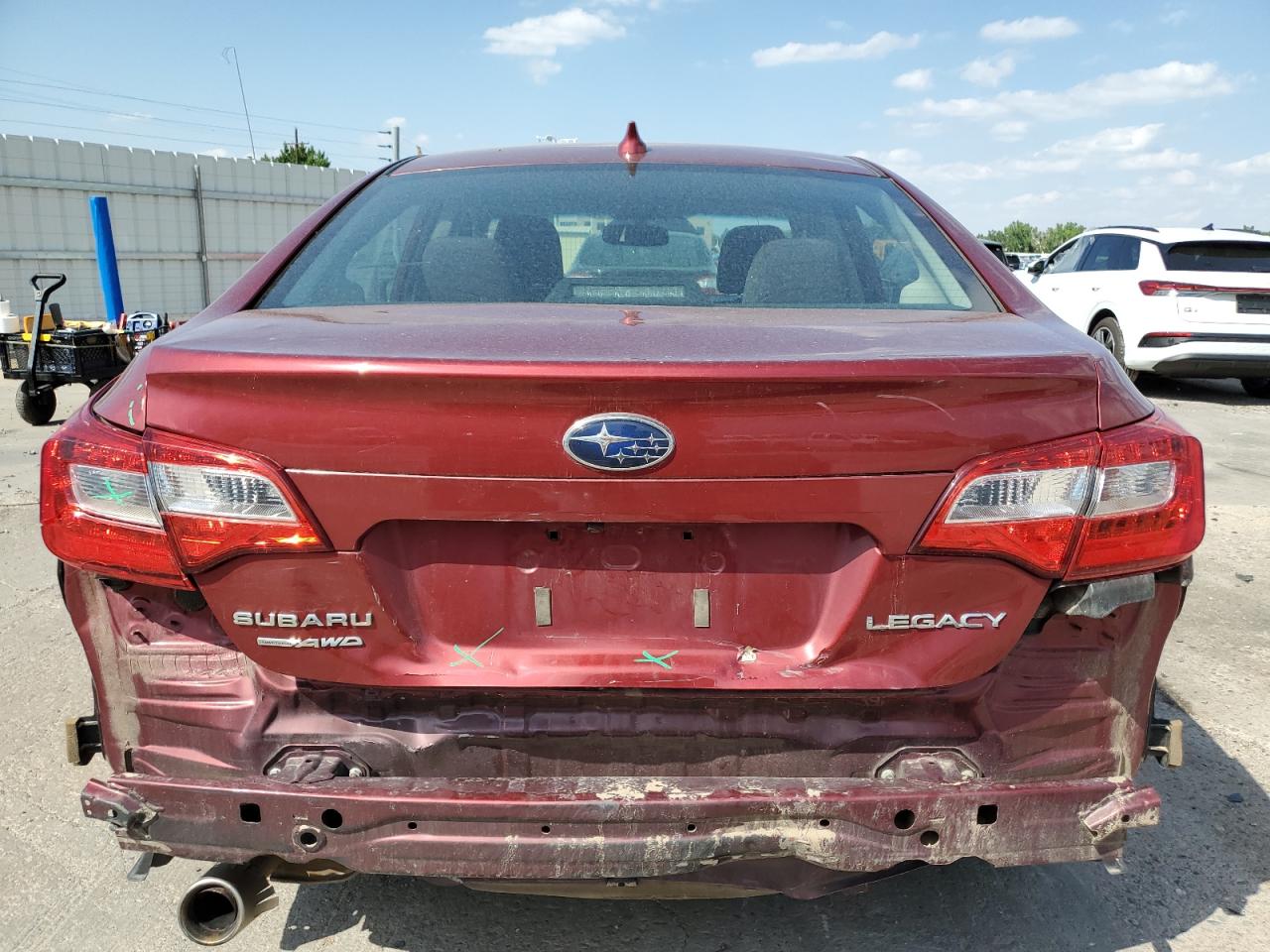 2016 Subaru Legacy 2.5I Premium VIN: 4S3BNBC64G3026793 Lot: 62525775