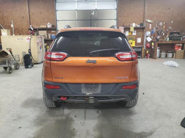  JEEP CHEROKEE 2014 Pomarańczowy