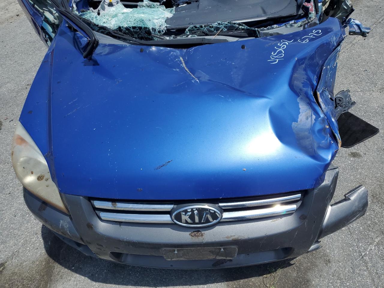 2008 Kia Sportage Lx VIN: KNDJF724187485652 Lot: 61976425