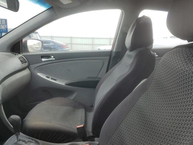  HYUNDAI ACCENT 2014 Красный