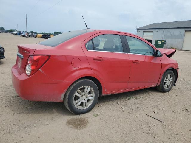 Sedans CHEVROLET SONIC 2012 Red