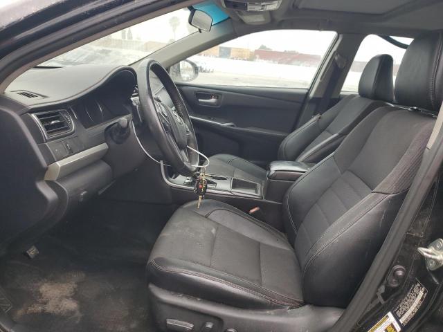 Sedans TOYOTA CAMRY 2017 Black