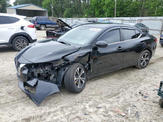  NISSAN SENTRA 2021 Черный