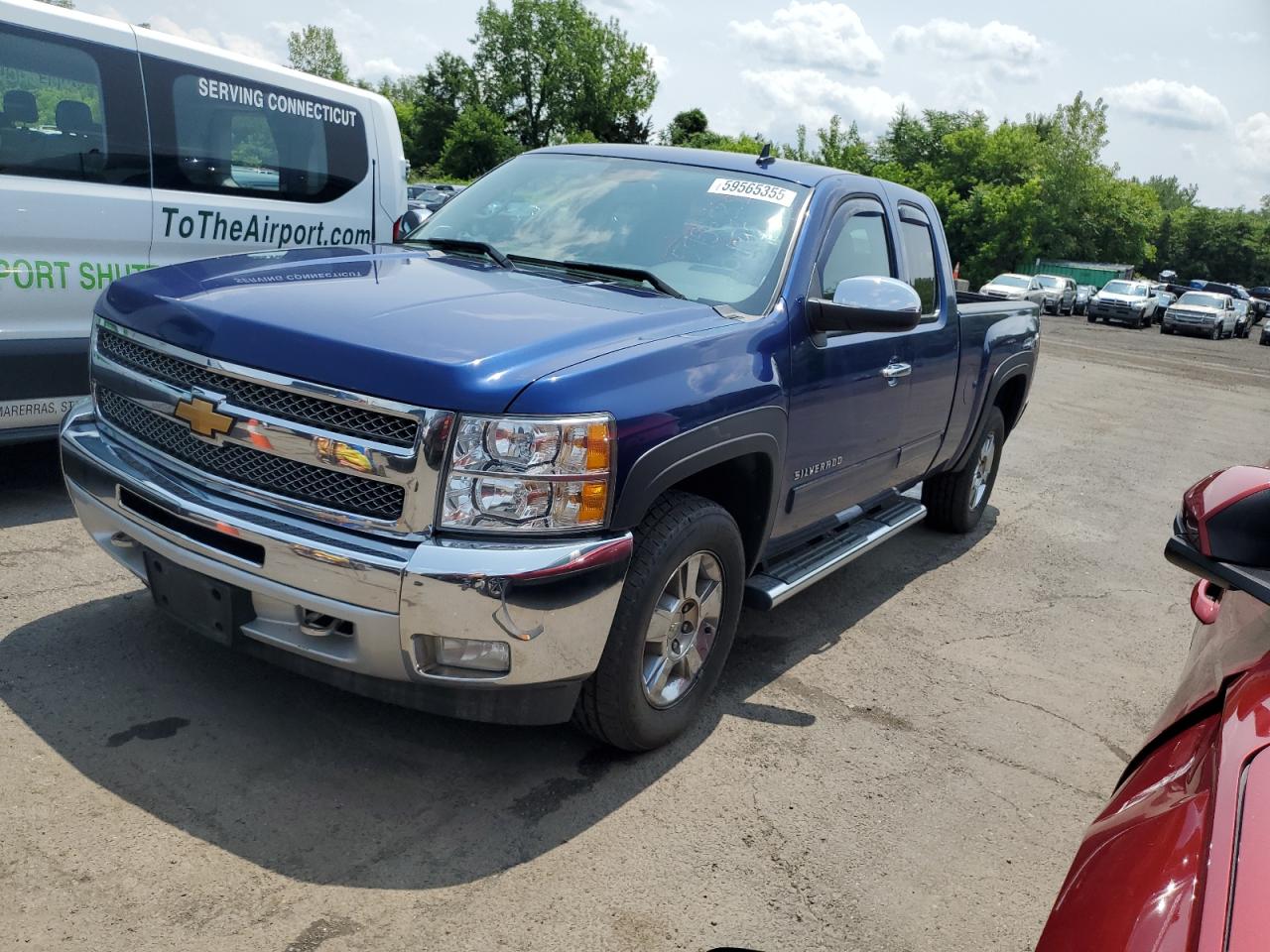 2013 Chevrolet Silverado K1500 Lt продається в New Britain, CT - Rear End
