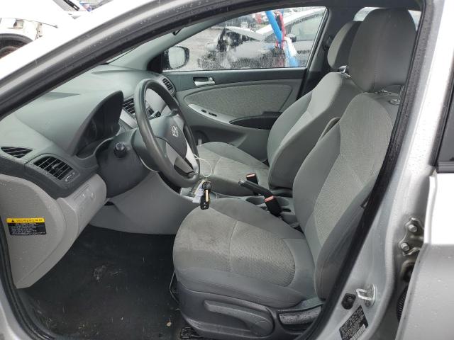  HYUNDAI ACCENT 2014 Srebrny
