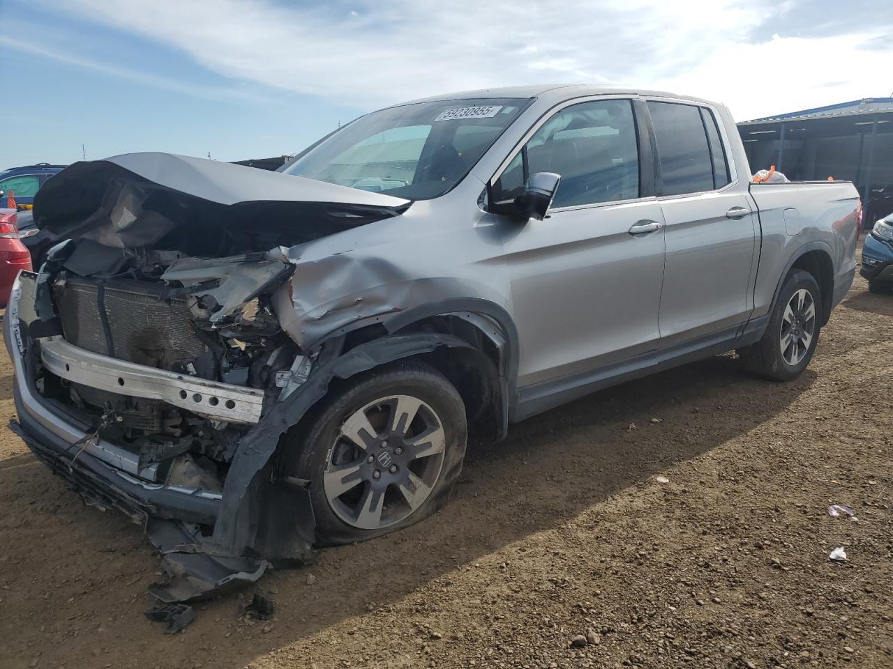 2017 Honda Ridgeline Rtl იყიდება Brighton-ში, CO - Hail