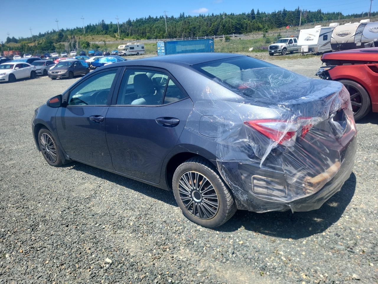 TOYOTA COROLLA 2015 VIN 2T1BURHE4FC242080 zdjęcie 2