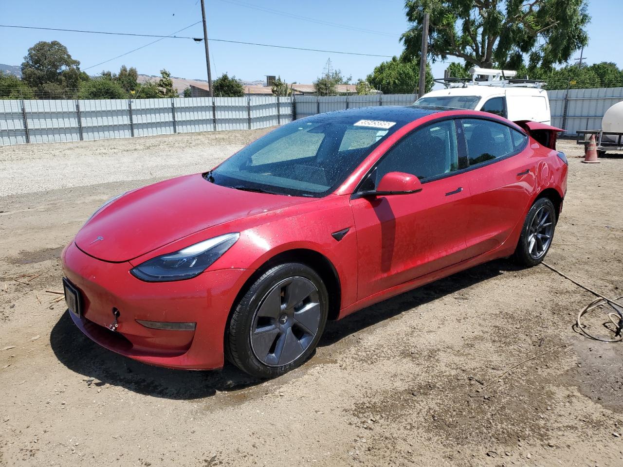 2022 Tesla Model 3 للبيع في San Martin، CA - Rear End
