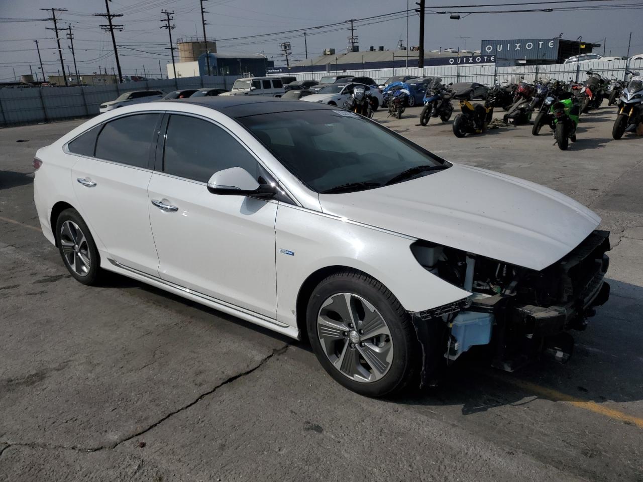 HYUNDAI SONATA 2018 VIN KMHE34L33JA085756 zdjęcie 4