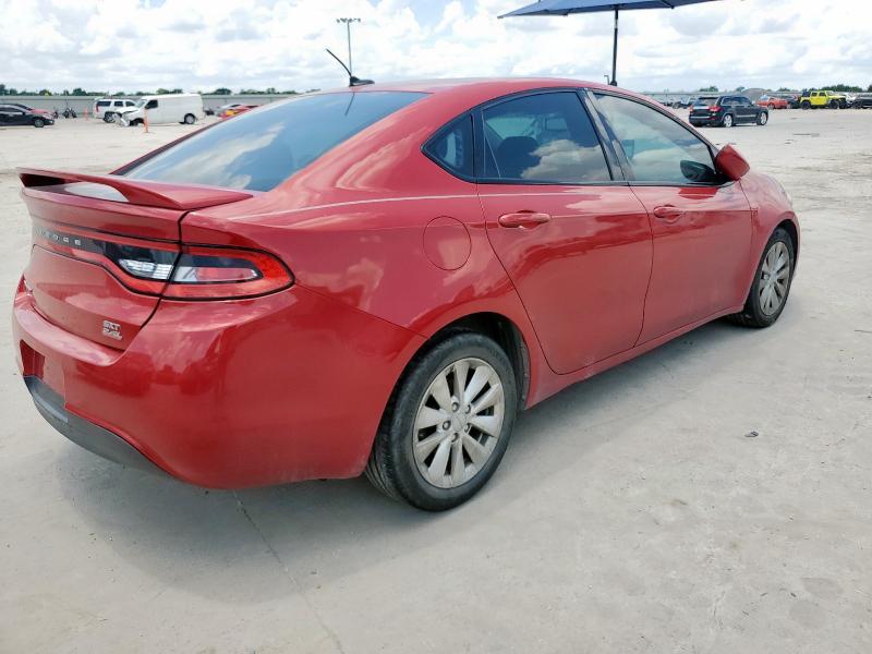 Sedans DODGE DART 2014 Czerwony