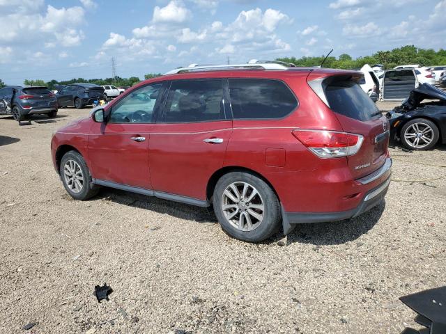  NISSAN PATHFINDER 2016 Бордовый
