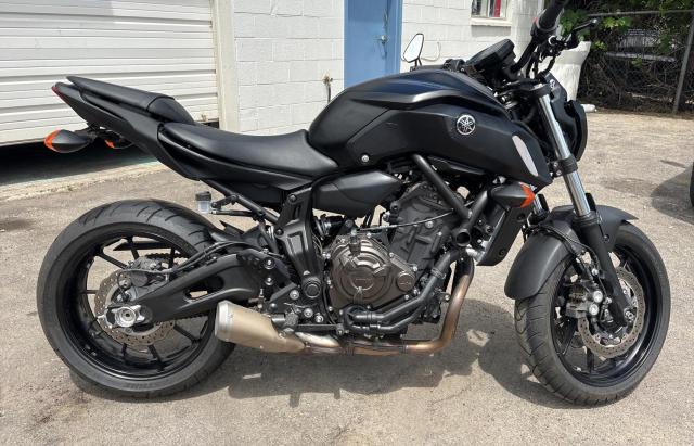  YAMAHA MT07 2019 Черный