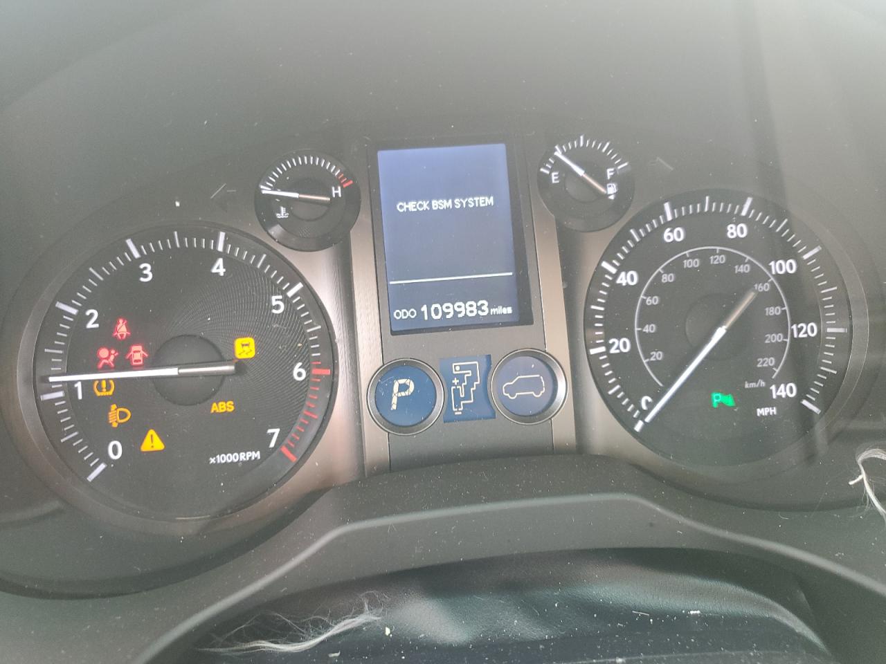 2019 Lexus Gx 460 VIN: JTJBM7FX4K5239998 Lot: 61618625
