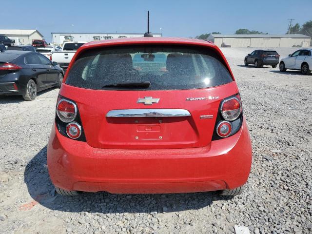 Hatchbacks CHEVROLET SONIC 2015 Red