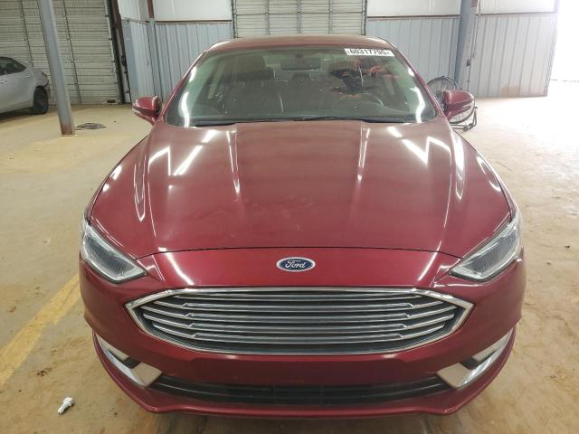 Sedans FORD FUSION 2017 Czerwony