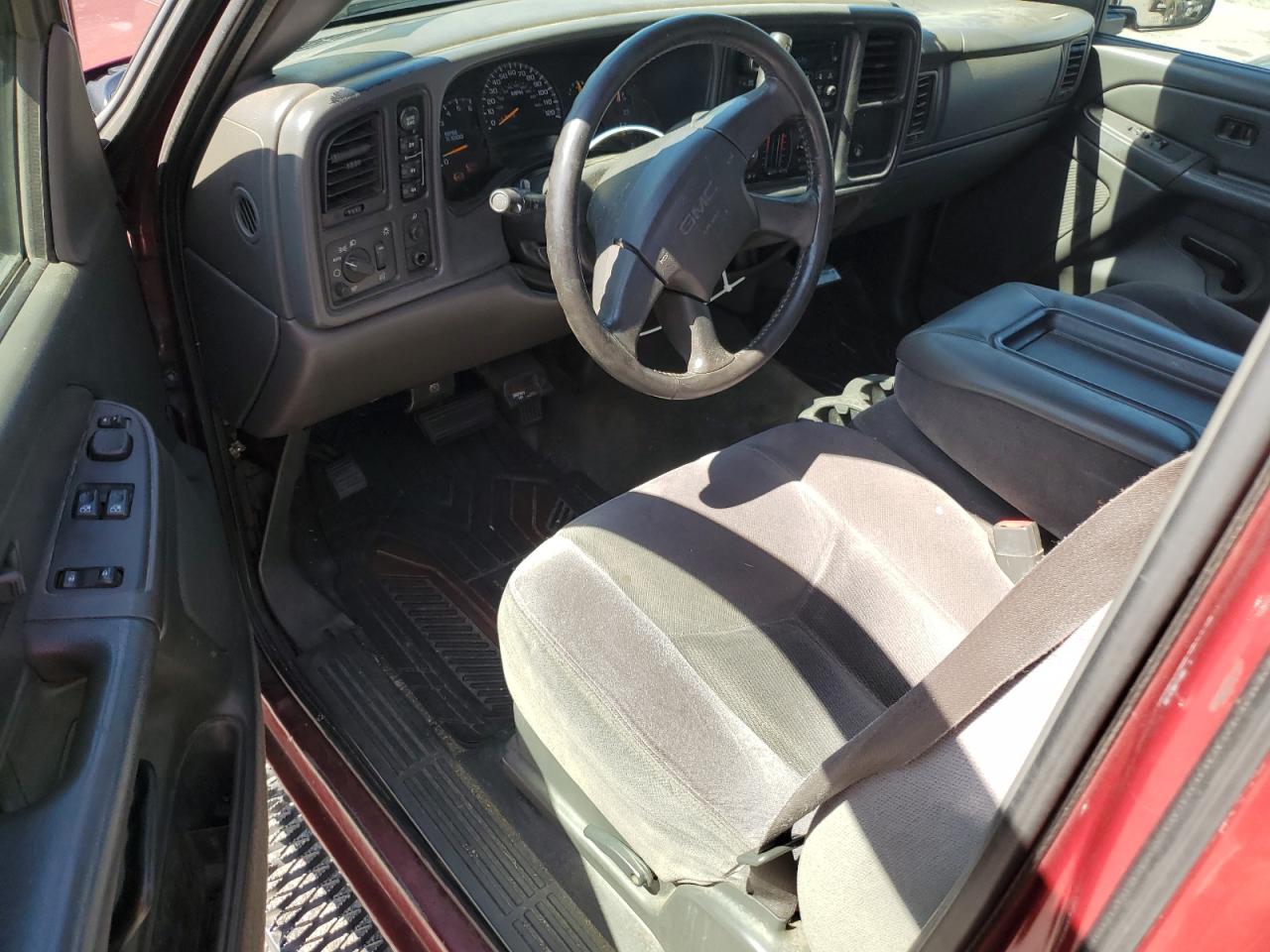 2005 GMC New Sierra K1500 VIN: 1GTEK14T65Z342792 Lot: 58053065