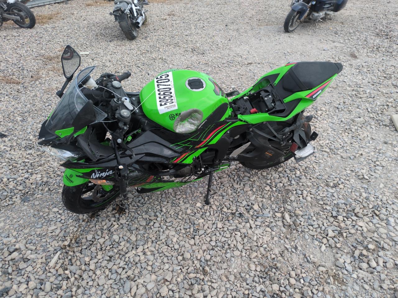 2023 Kawasaki Ninja ZX-6R at UT - Magna, Copart lot 59560705
