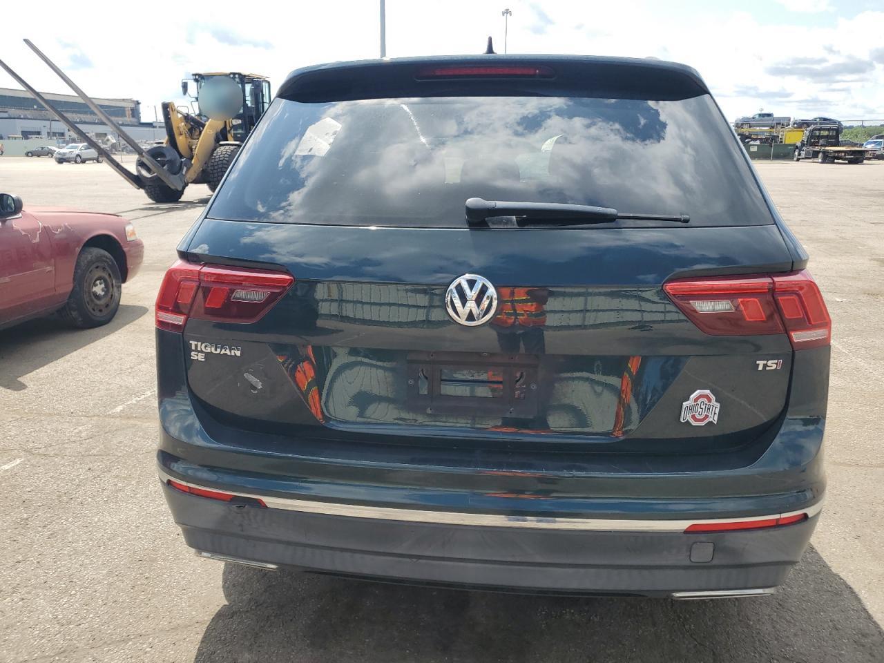 2018 Volkswagen Tiguan Se VIN: 3VV3B7AX5JM168521 Lot: 61552265