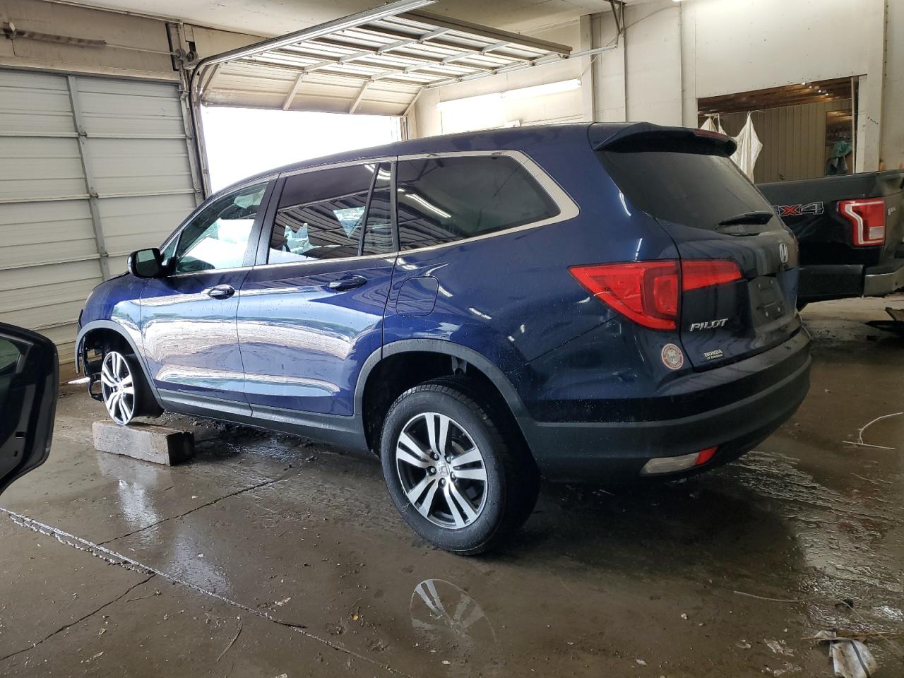 2016 Honda Pilot Exln blue null gas 5FNYF5H73GB050306 photo #3