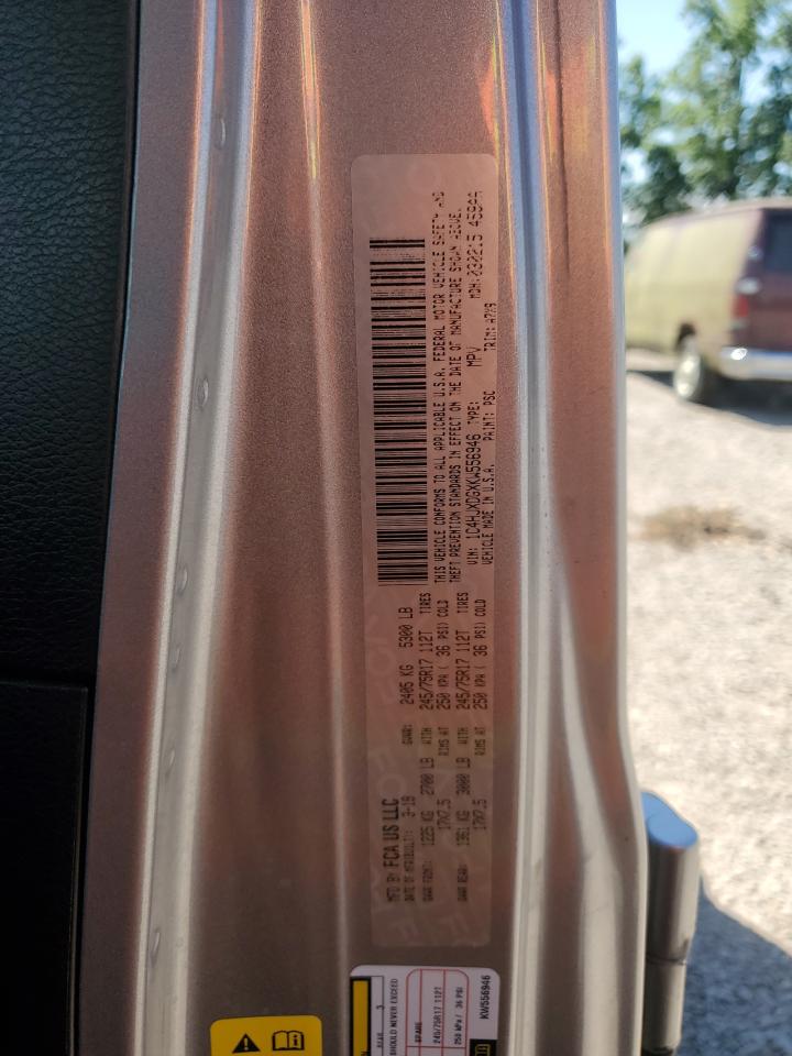 2019 Jeep Wrangler Unlimited Sport VIN: 1C4HJXDGXKW556946 Lot: 63013645