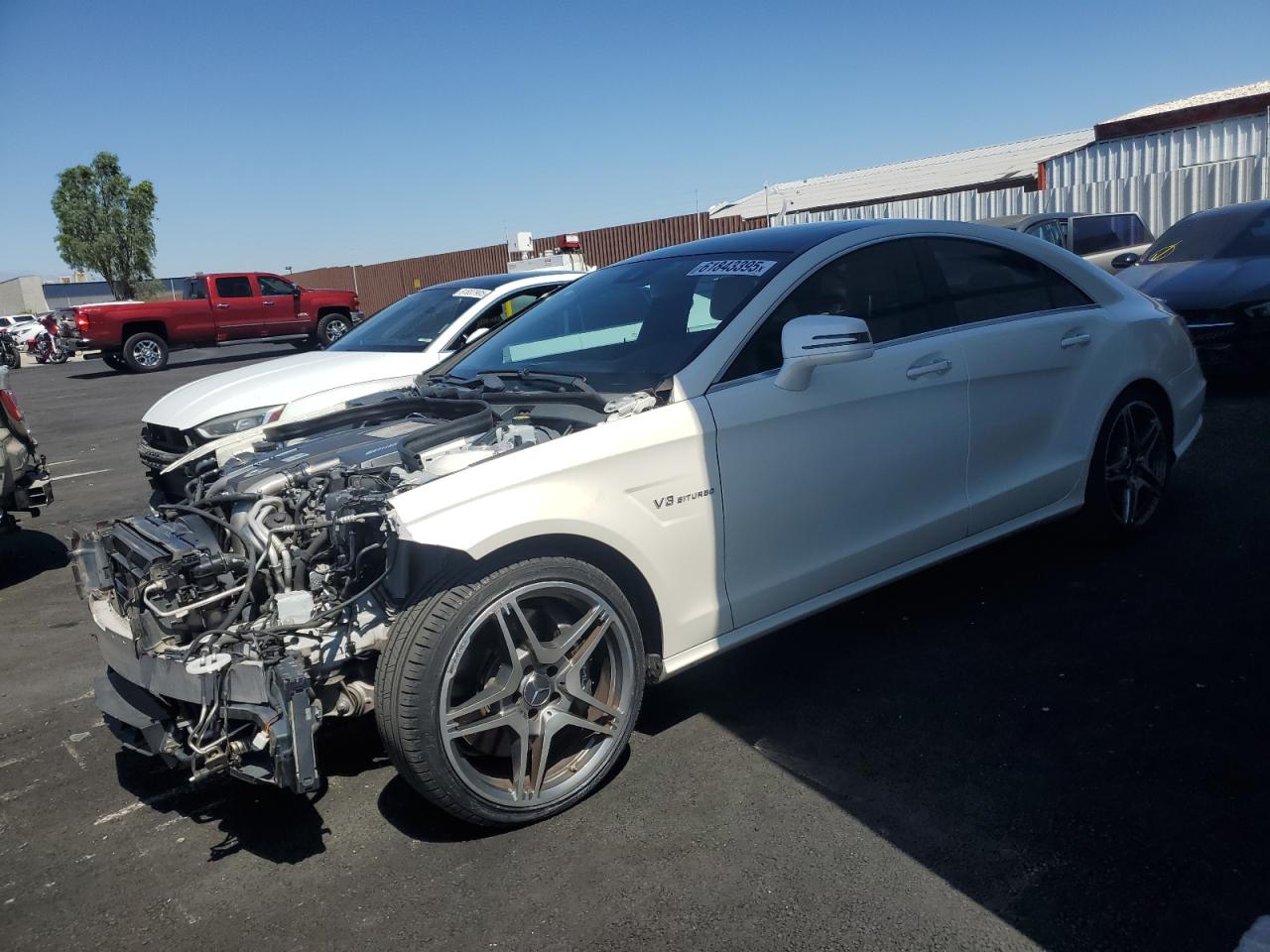 2012 Mercedes-Benz Cls 63 Amg zu verkaufen in North Las Vegas, NV - Front End