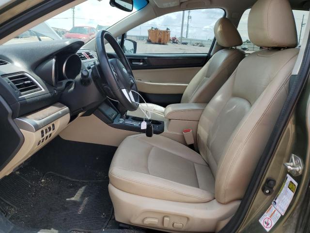 SUBARU OUTBACK 2017 Зеленый