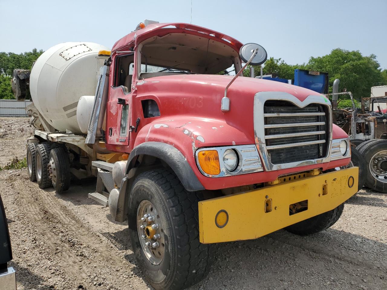 2003 Mack Cv513 Ready Mix Truck for Sale in Des Moines, IA - Rollover